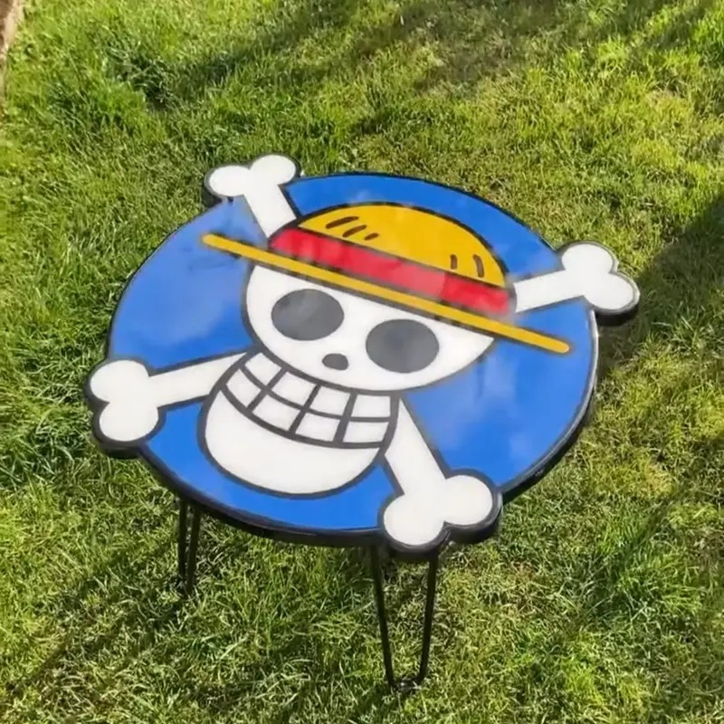 Table artisanale en résine – Design One Piece