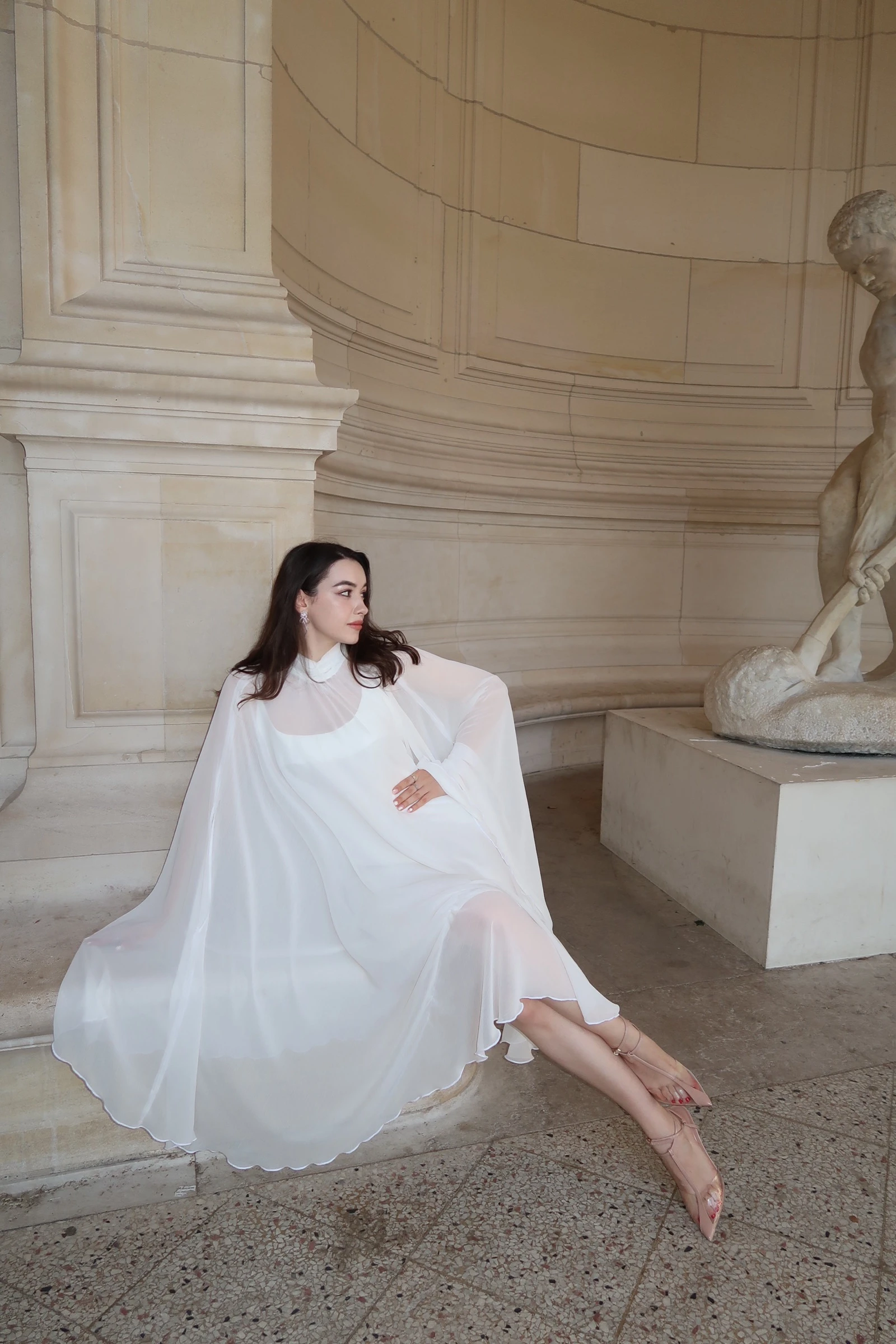 Muslin Salammbô mini dress