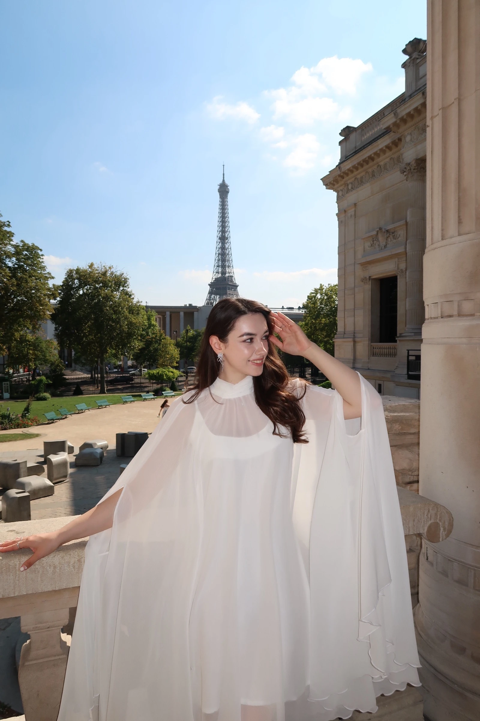 Muslin Salammbô mini dress
