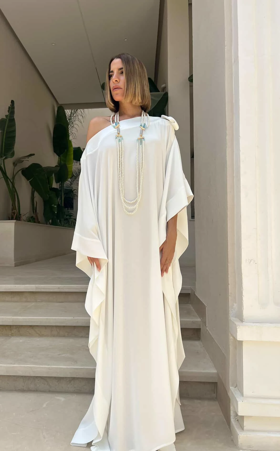 Asia kaftan dress
