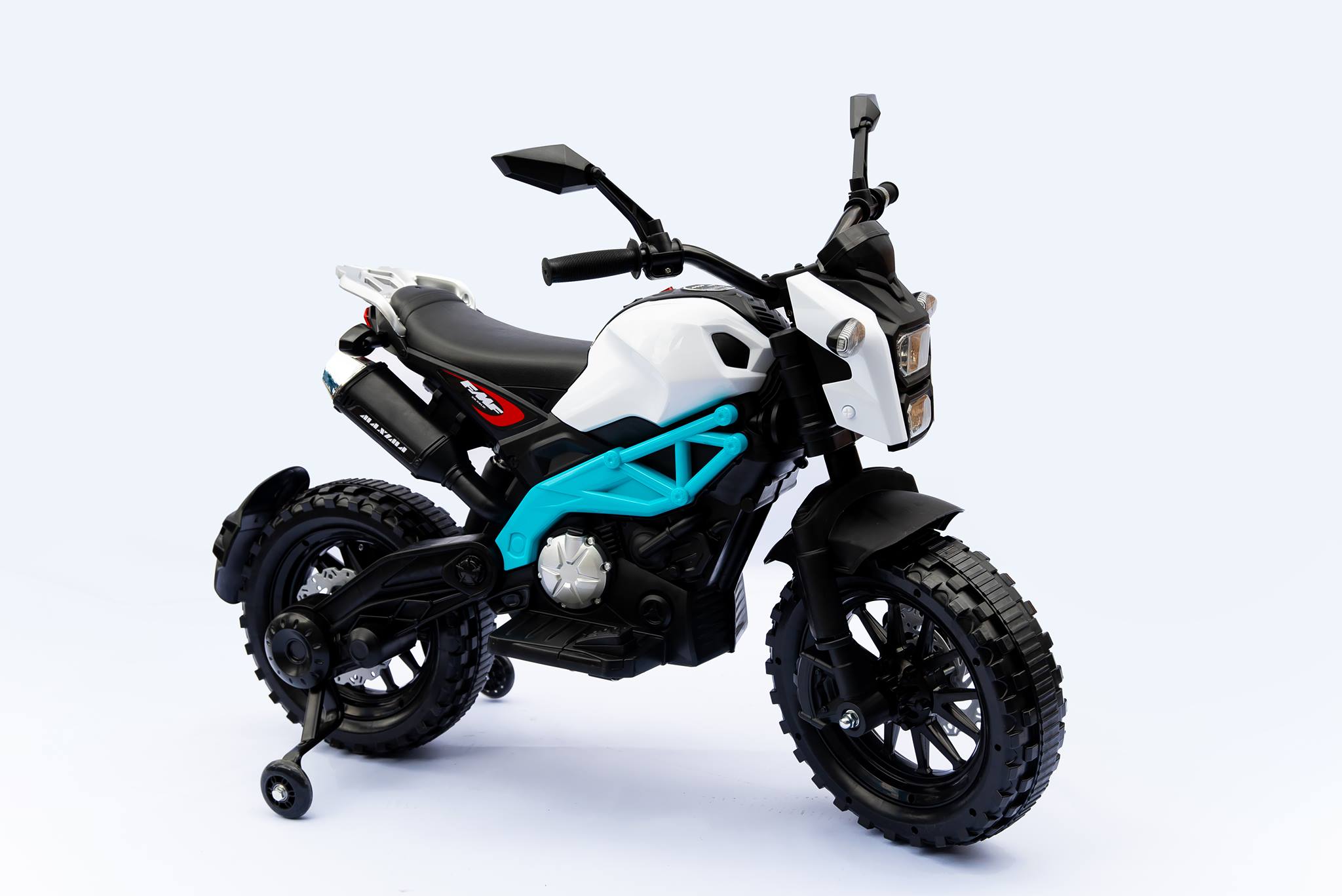 Moto Électrique DLS 12V pour Enfants - Pilotable &amp;amp; Musicale