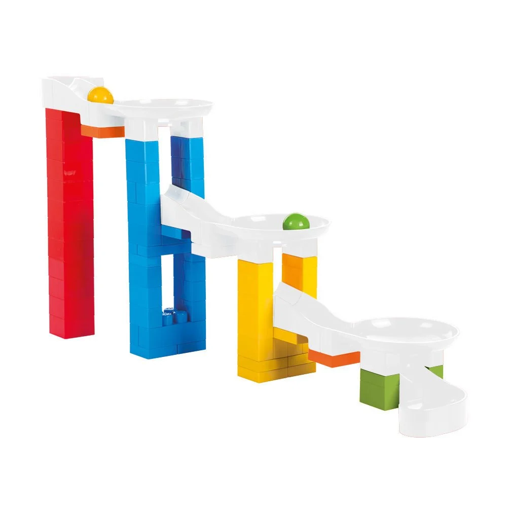 Circuit de Balles Bébé DOLU Rolling Ball Bricks XL – 79 Pièces | Jouet Éducatif