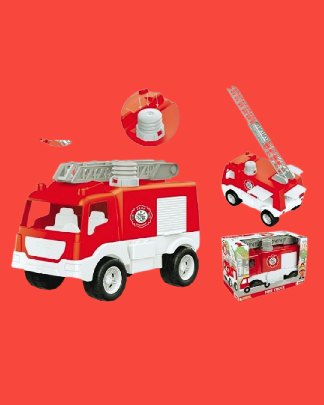 Camion de Pompiers Jouet pour Bébé