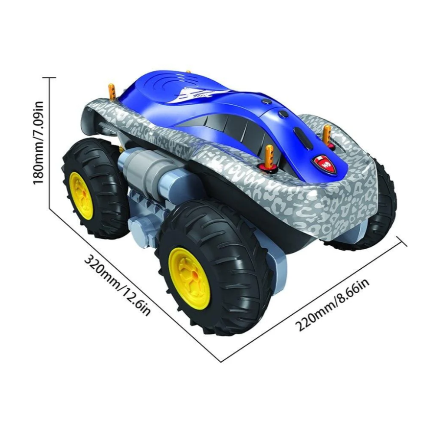 Voiture télécommandée sur l'eau