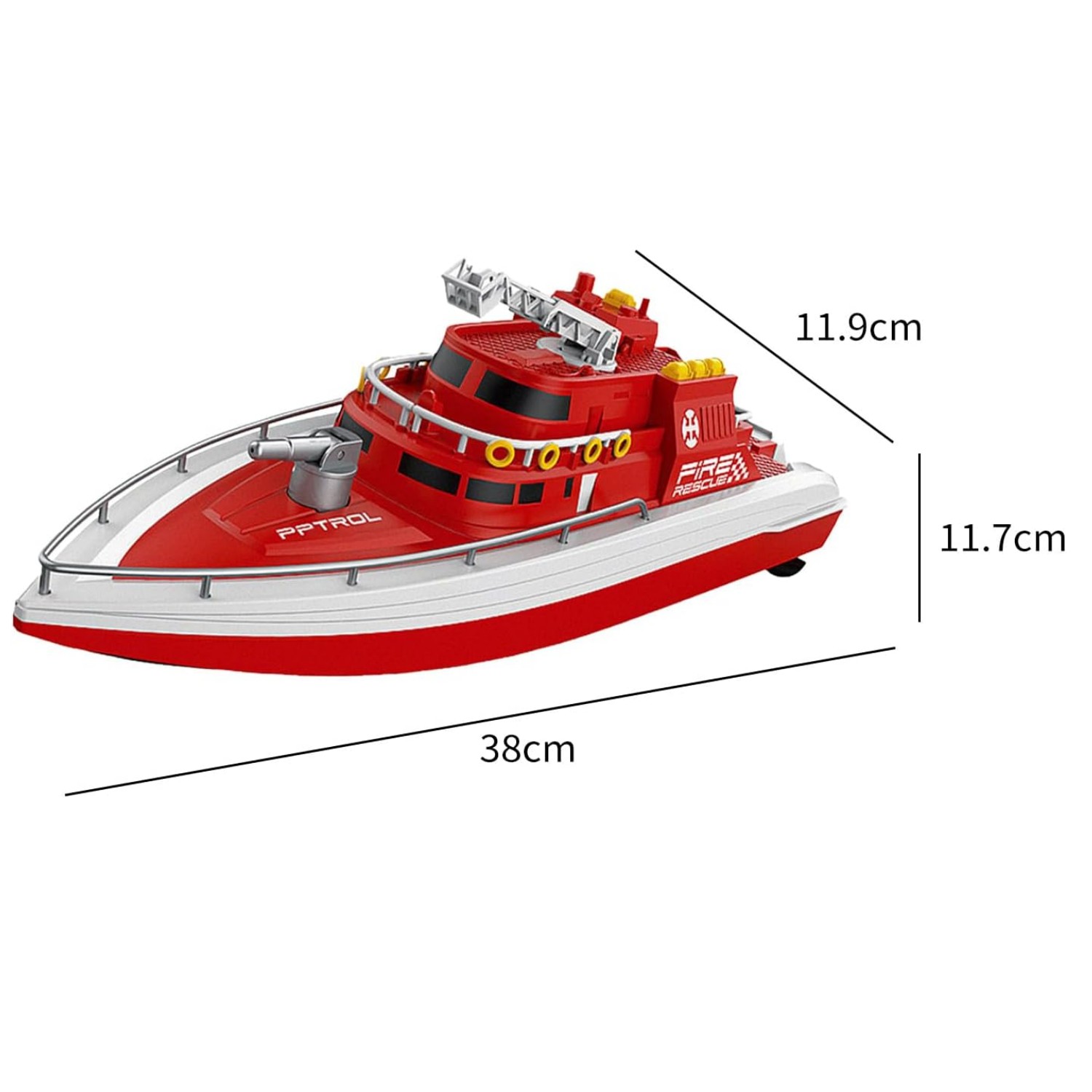 Bateau de Course RC de Luxe H160 - Télécommande 2.4GHz