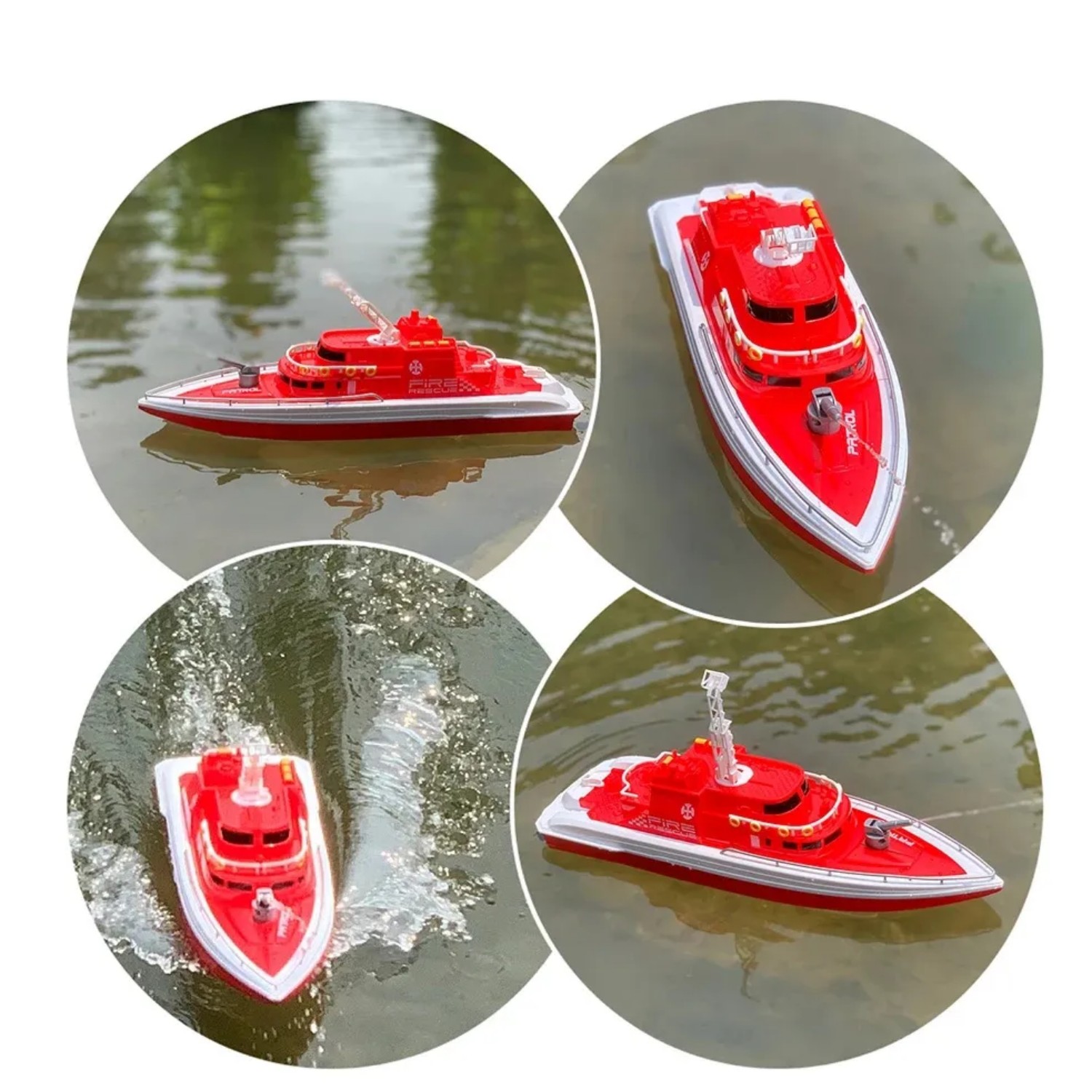 Bateau de Course RC de Luxe H160 - Télécommande 2.4GHz