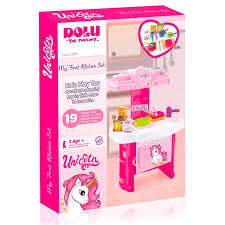 Cuisine Enfant Licorne DOLU – My First Kitchen Set | Jouet Éducatif 3 Ans+