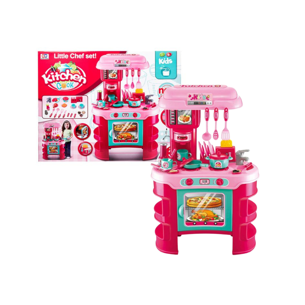 "Little Chef Kitchen Set" - Cuisine Jouet Complète pour Enfants