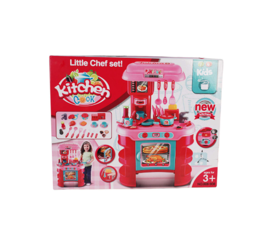 "Little Chef Kitchen Set" - Cuisine Jouet Complète pour Enfants