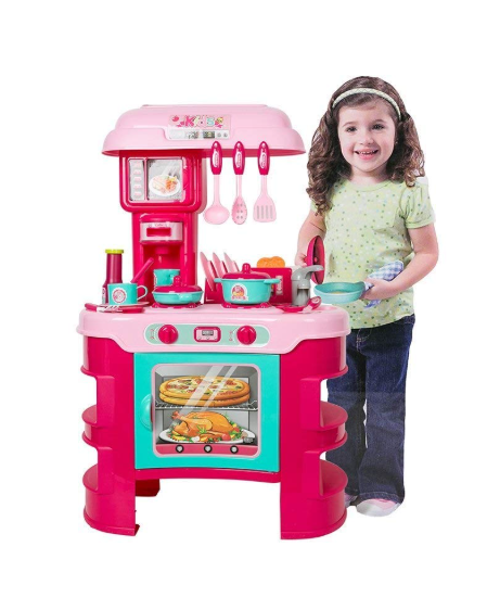 "Little Chef Kitchen Set" - Cuisine Jouet Complète pour Enfants