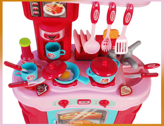"Little Chef Kitchen Set" - Cuisine Jouet Complète pour Enfants