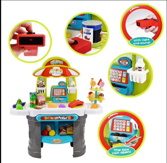 "Super Market Play Set" - Grand Magasin
