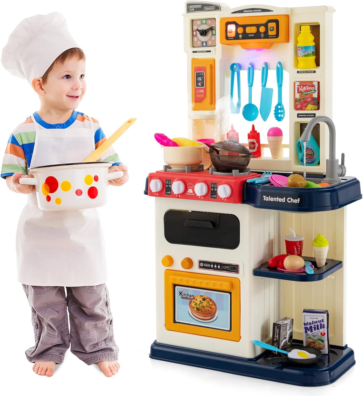 "Talented Chef Ultimate Kitchen" - Cuisine Jouet Professionnelle avec Effets Réalistes