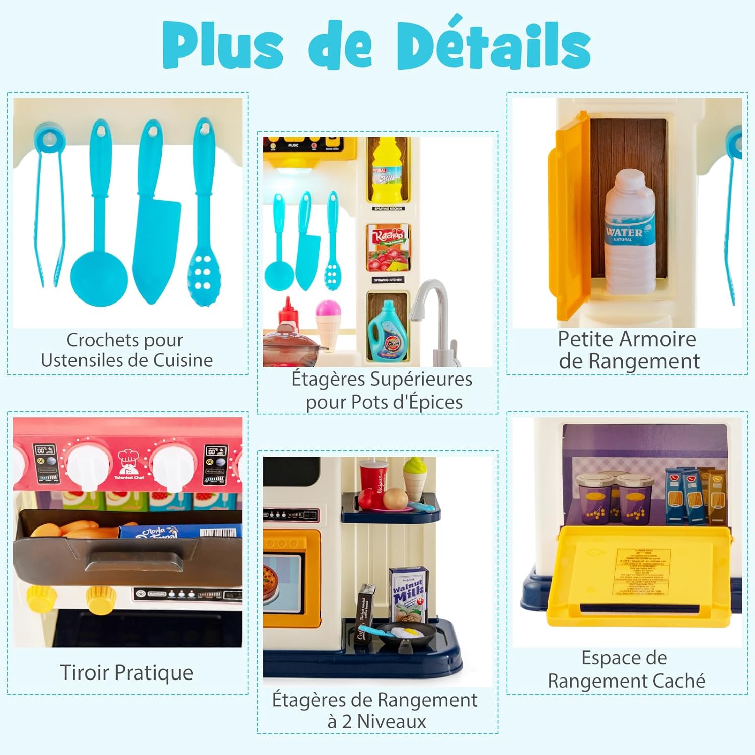 "Talented Chef Ultimate Kitchen" - Cuisine Jouet Professionnelle avec Effets Réalistes