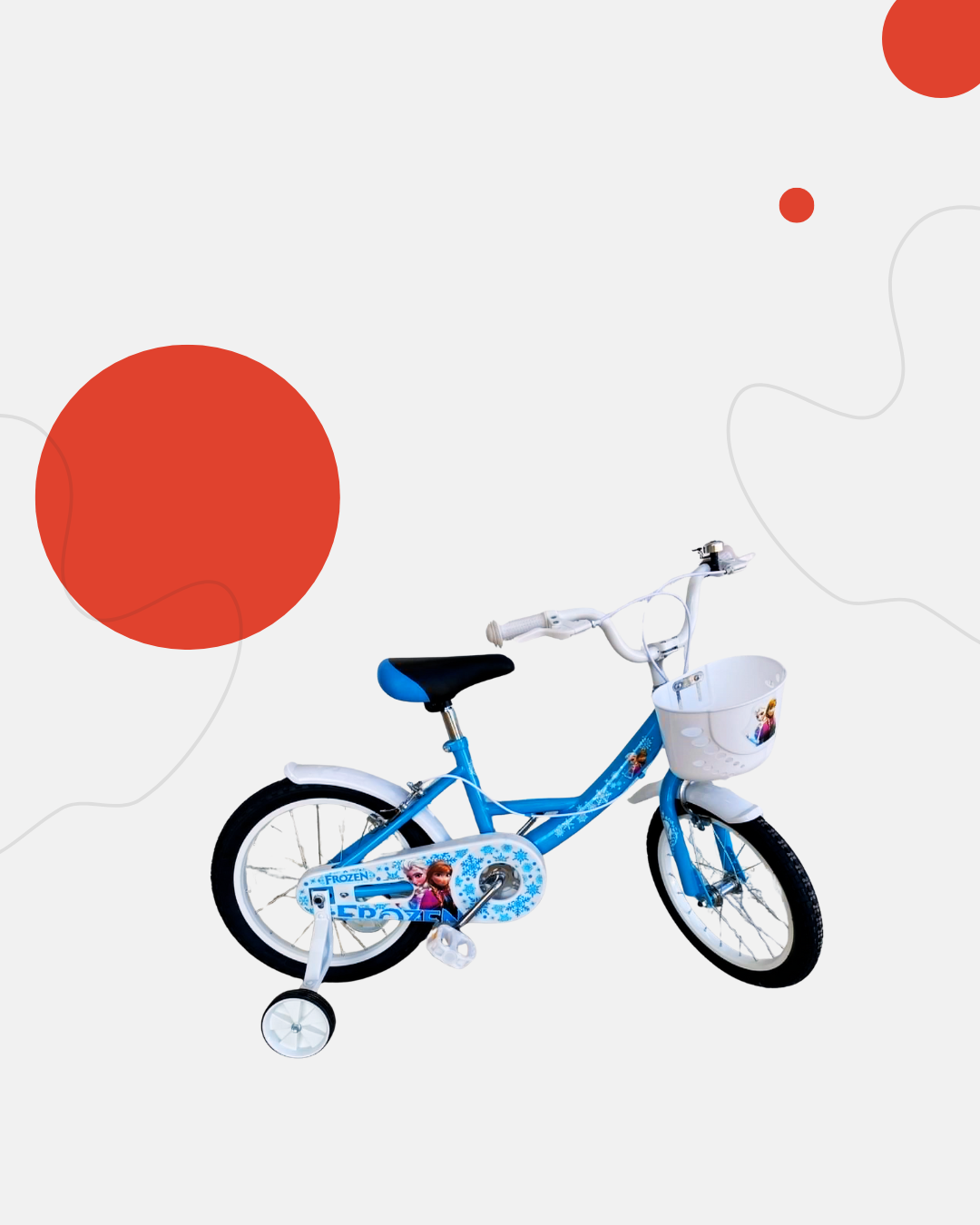 Vélo Frozen 12 pouces – fille