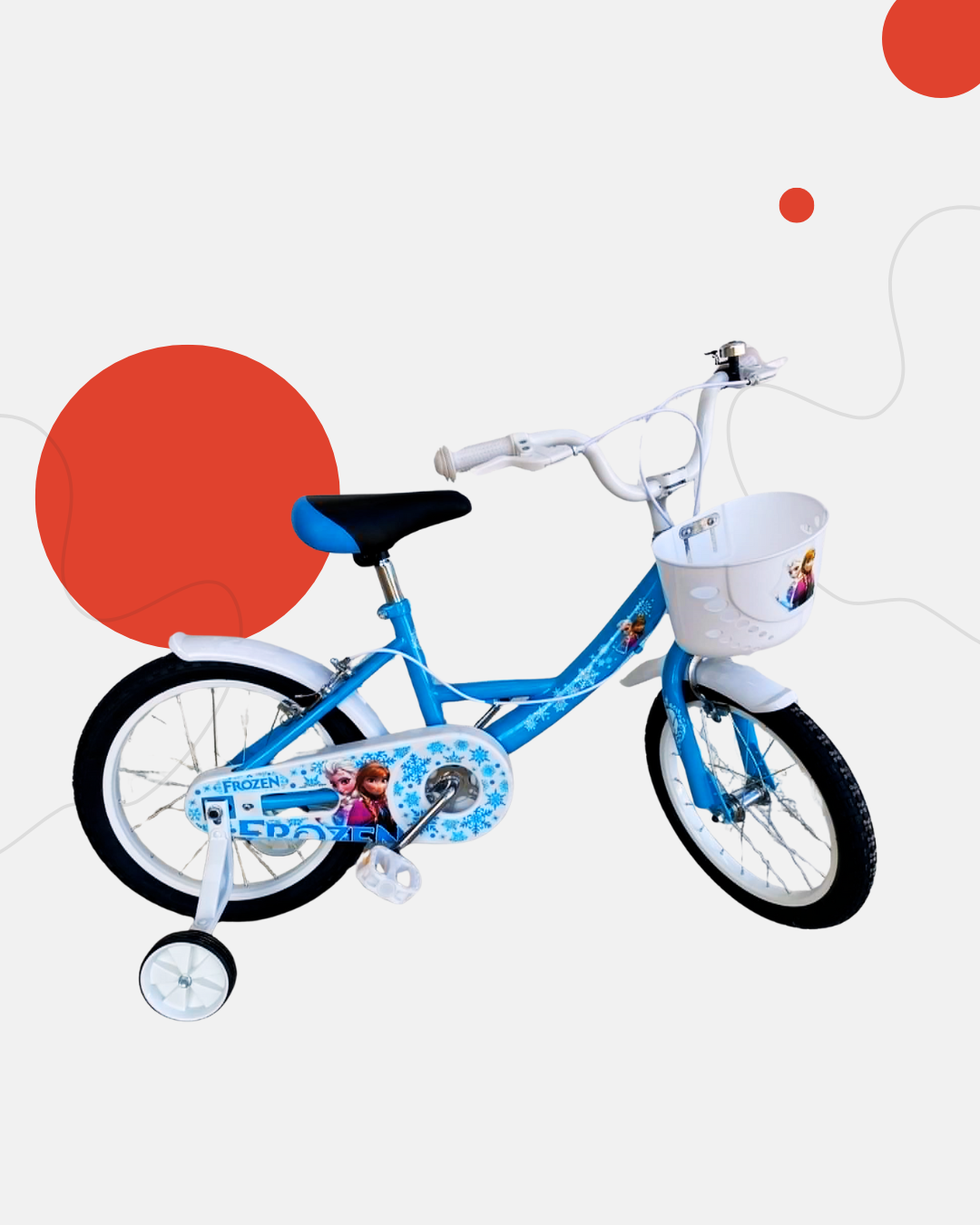 Bicyclette Frozen 16 pouces – fille