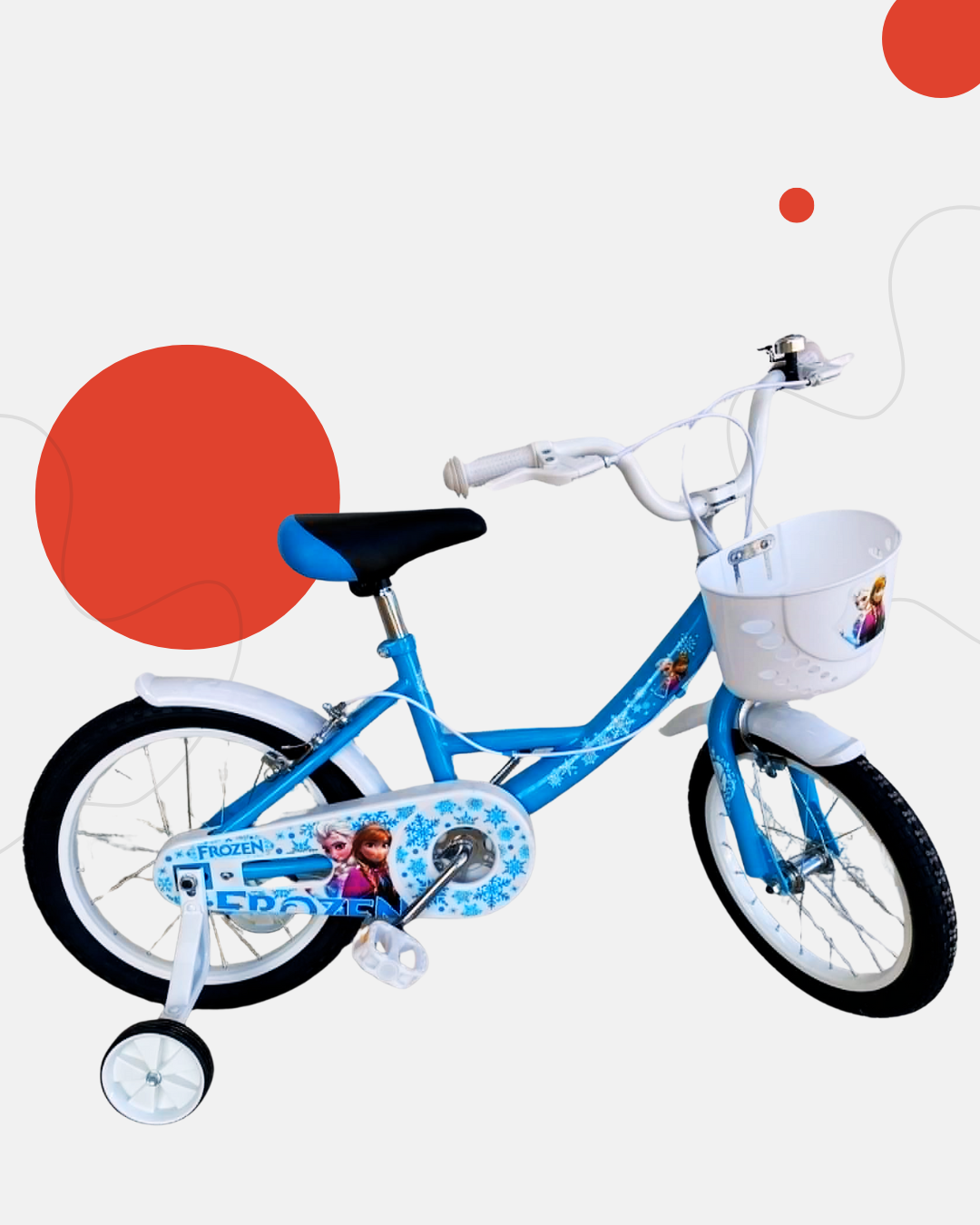 Bicyclette Frozen 20 pouces – fille