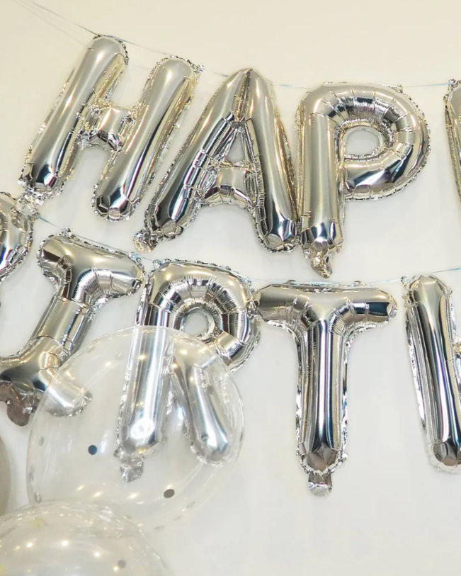ÉTIQUETTE PRODUIT - BALLONS "HAPPY BIRTHDAY"