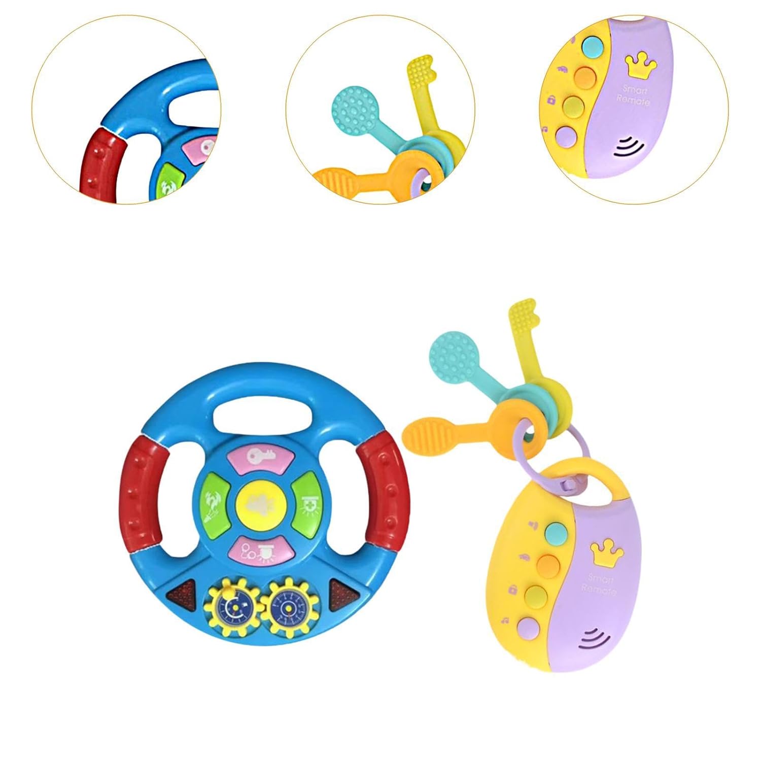 Volant Musical Éducatif "Smart Remote"