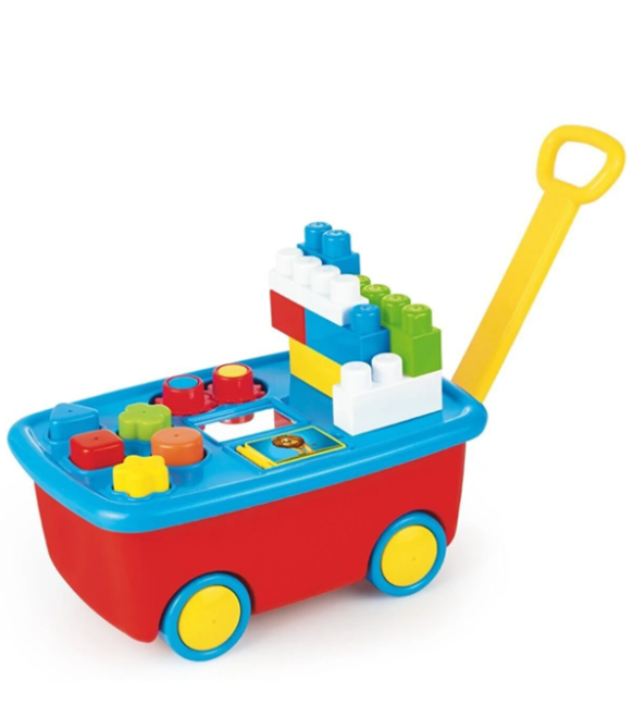 Chariot avec grand lego
