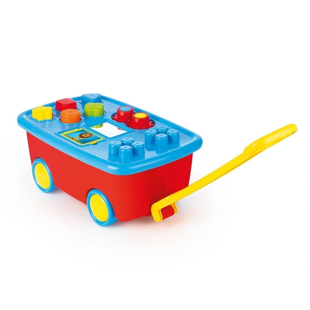 Chariot avec grand lego