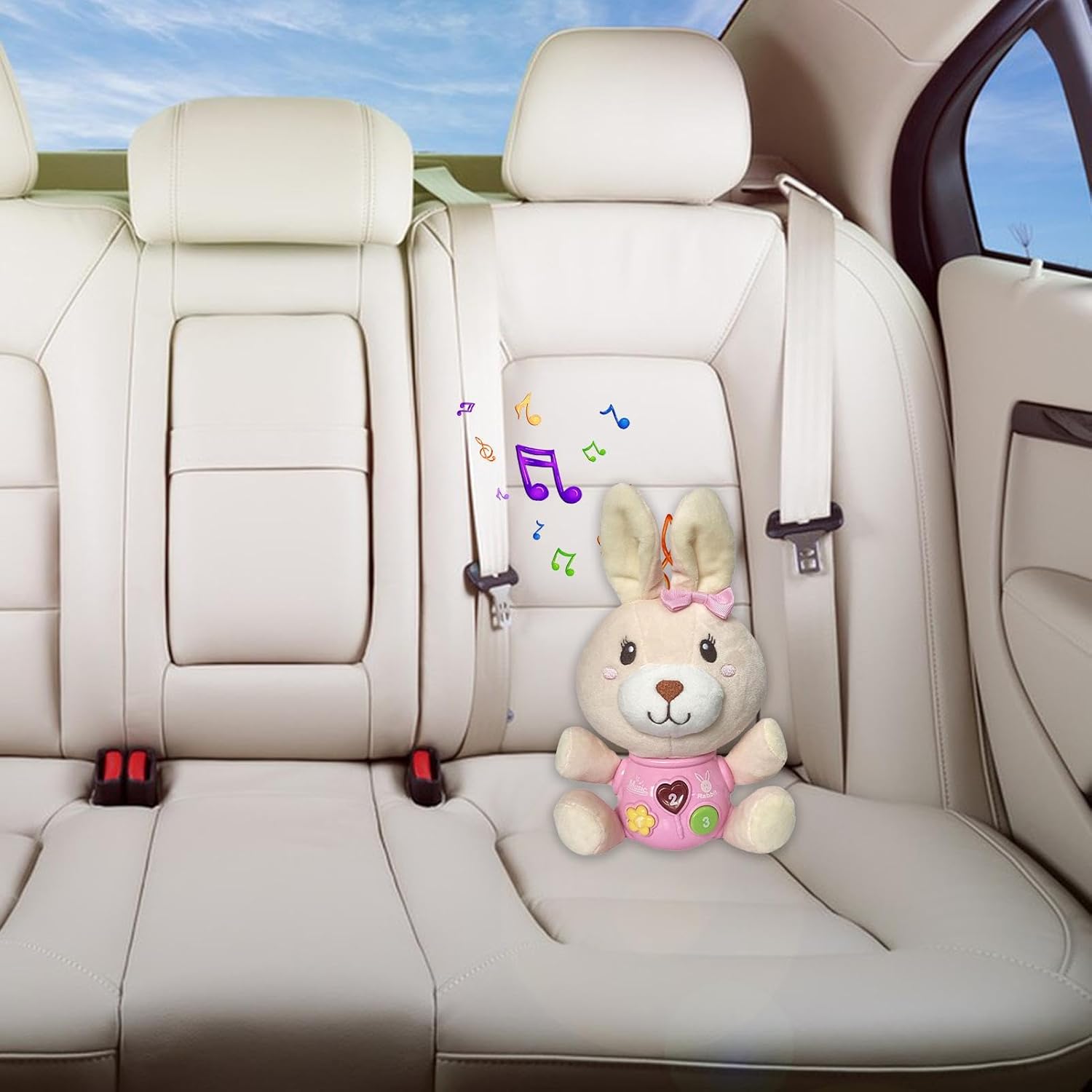 Peluche Musicale Lapin de Pâques