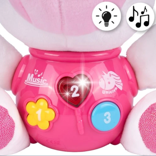 Peluche Musical unicorn