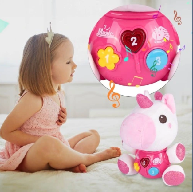 Peluche Musical unicorn