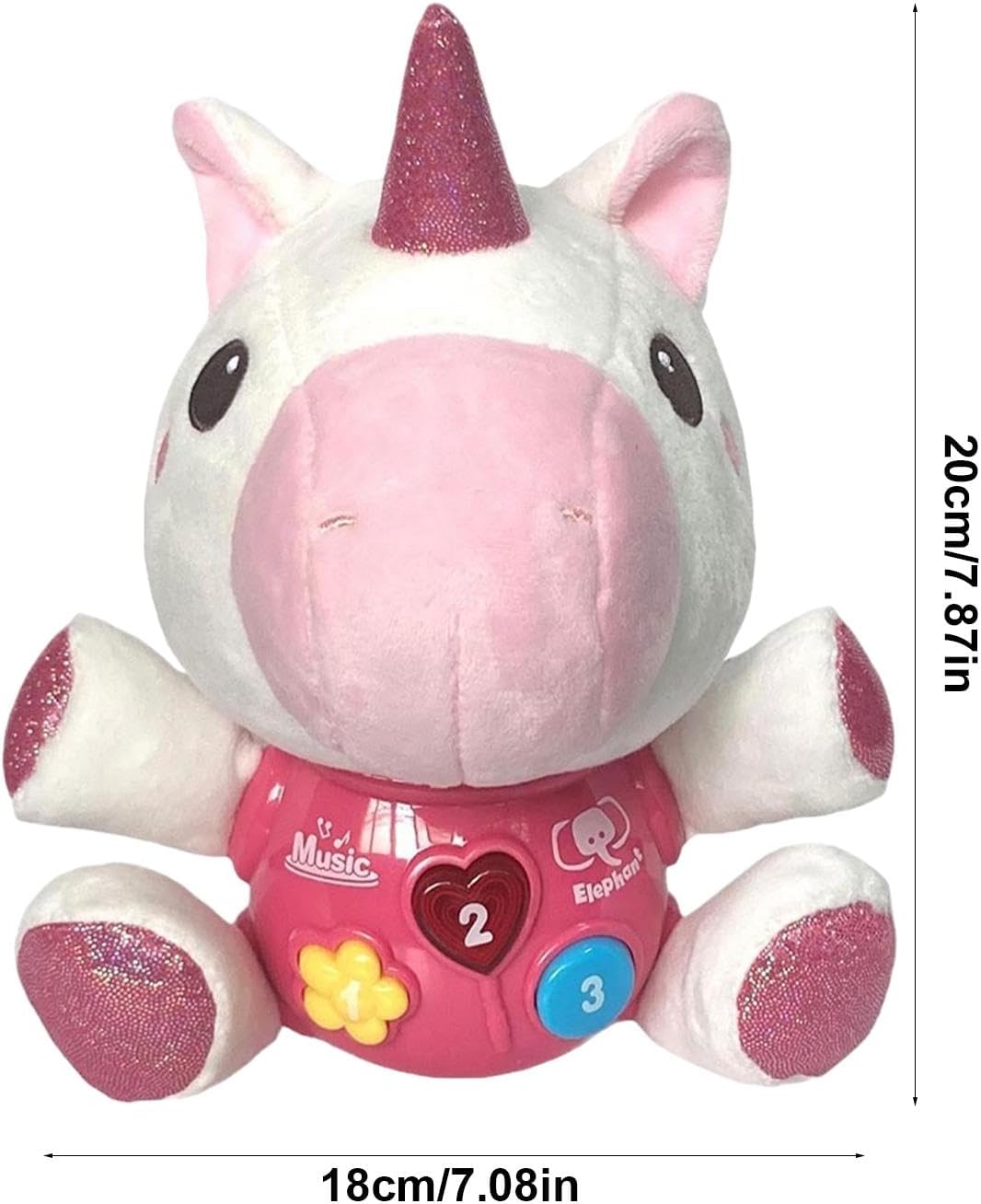 Peluche Musical unicorn