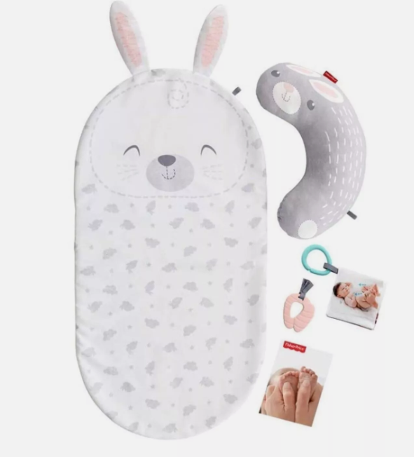 Coffret Massage et Éveil Bébé Lapin - Fisher-Price