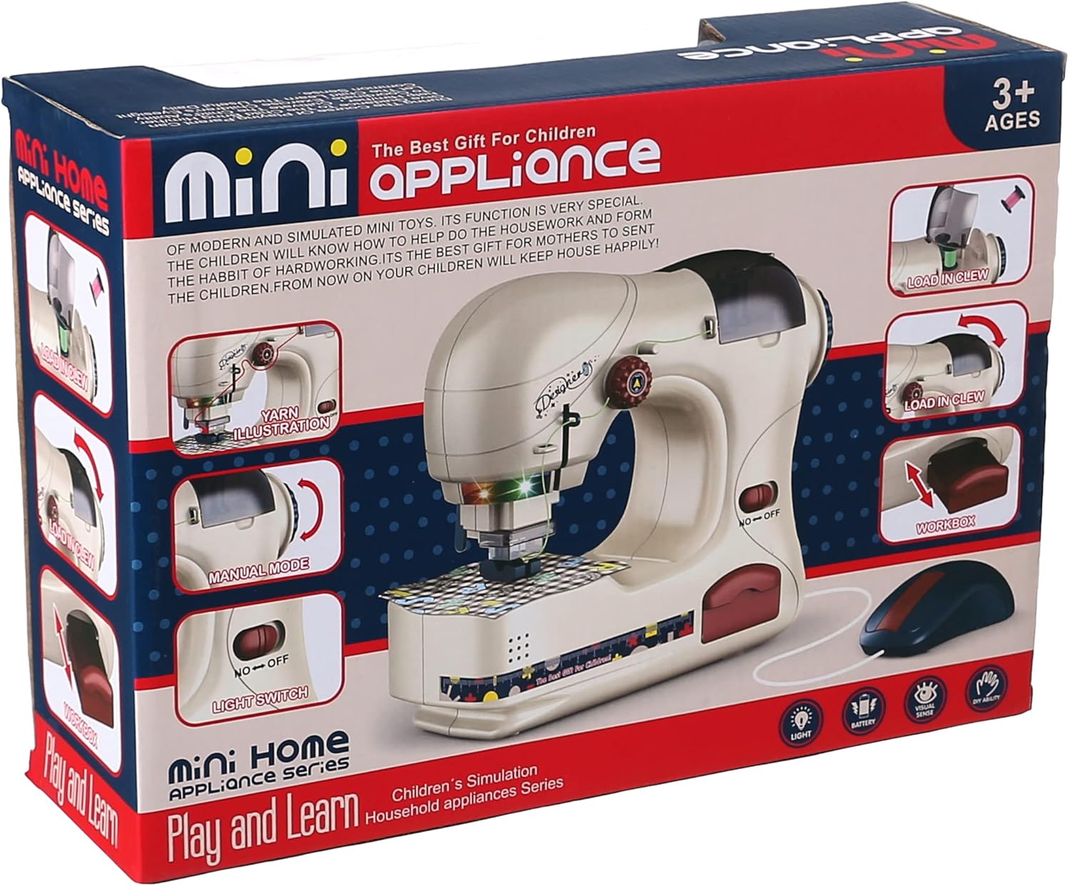 Machine à Tricoter Miniature pour Enfants