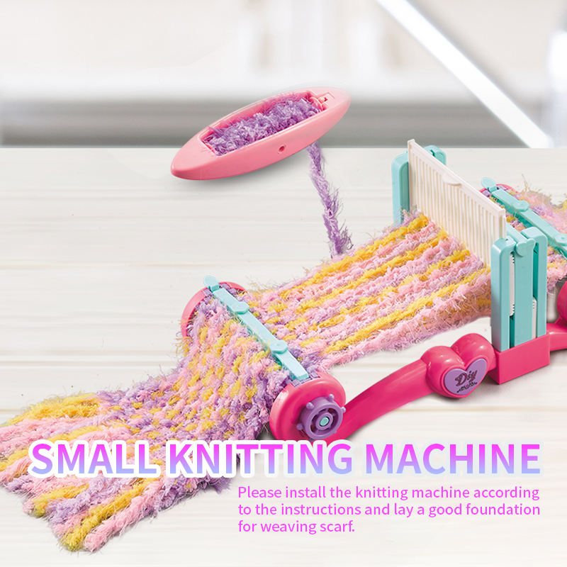Kit de Tissage DIY pour Enfants – Machine à Tricoter Créative