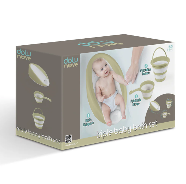 Ensemble de Baignoire Triple pour Bébé