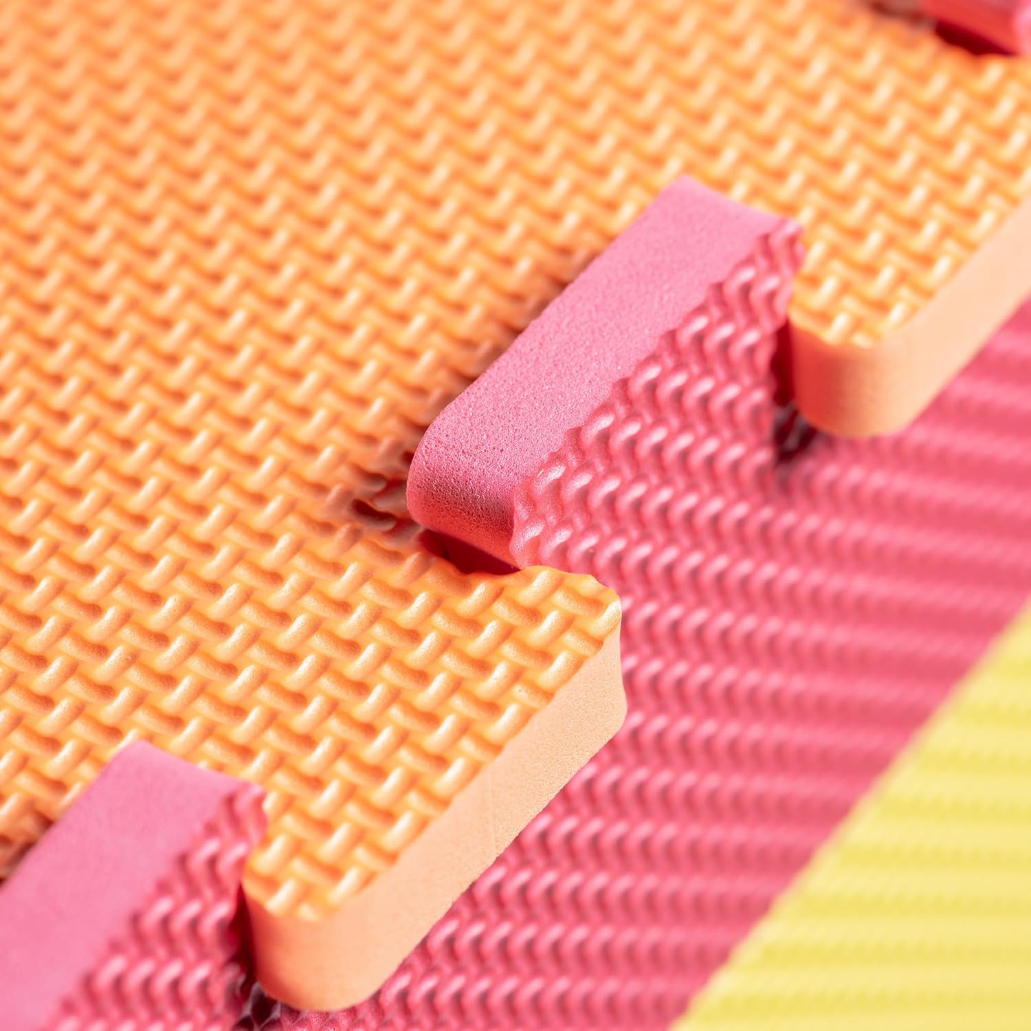 Tapis de Jeu Puzzle pour Enfant avec Carreaux emboîtables en Mousse