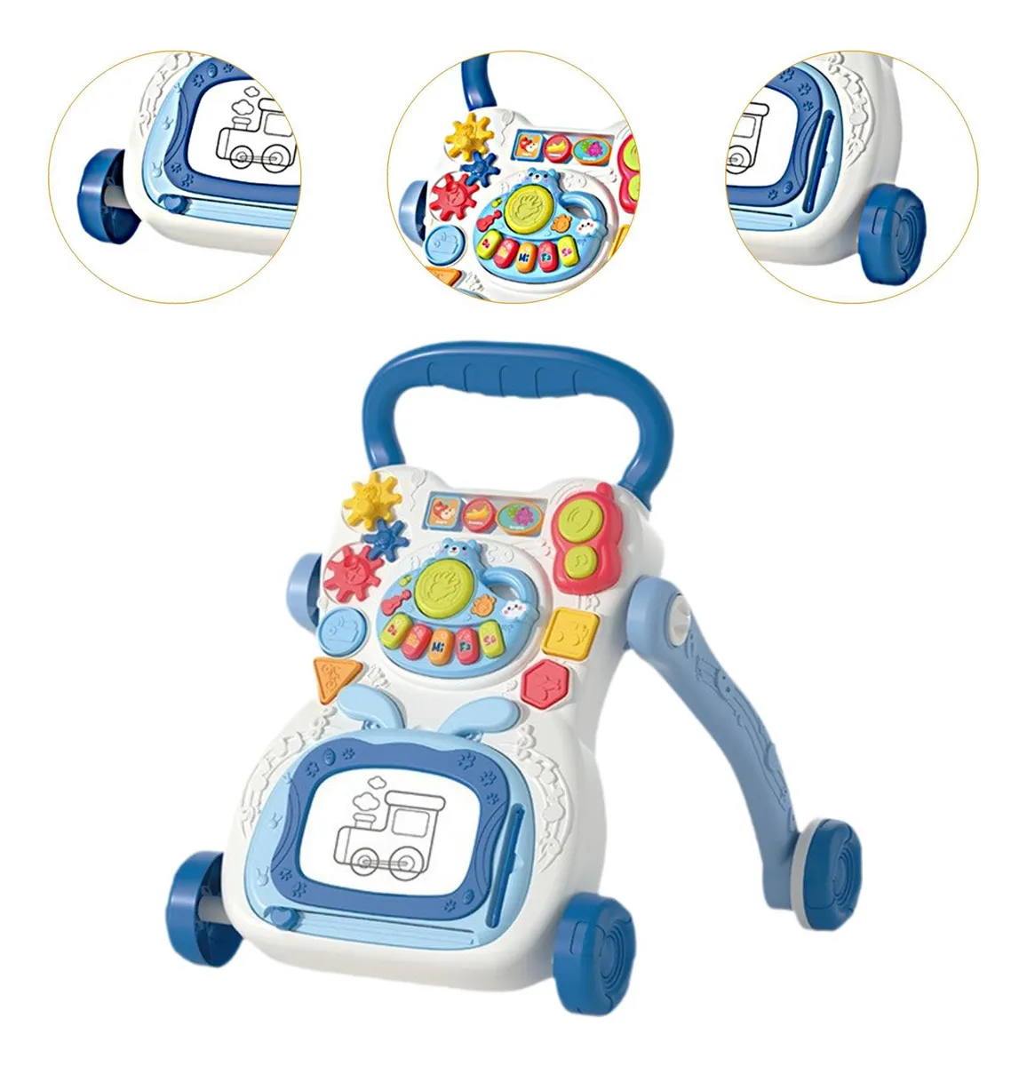 Marcheur Éducatif et Musical Multifonction pour Bébé