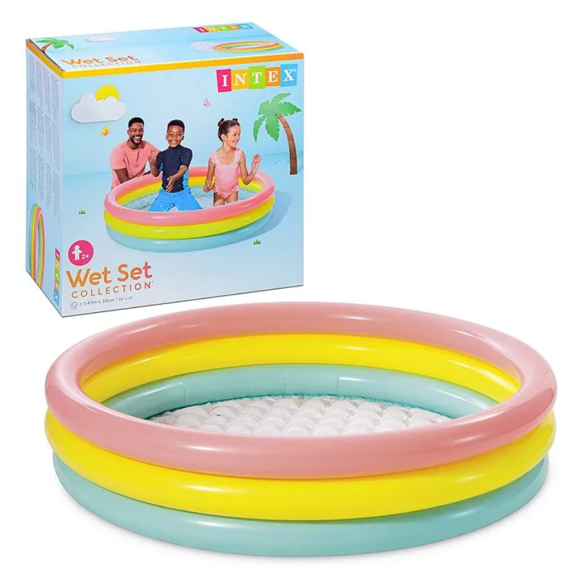 Piscine Gonflable Arc-en-Ciel – Intex Wet Set Collection