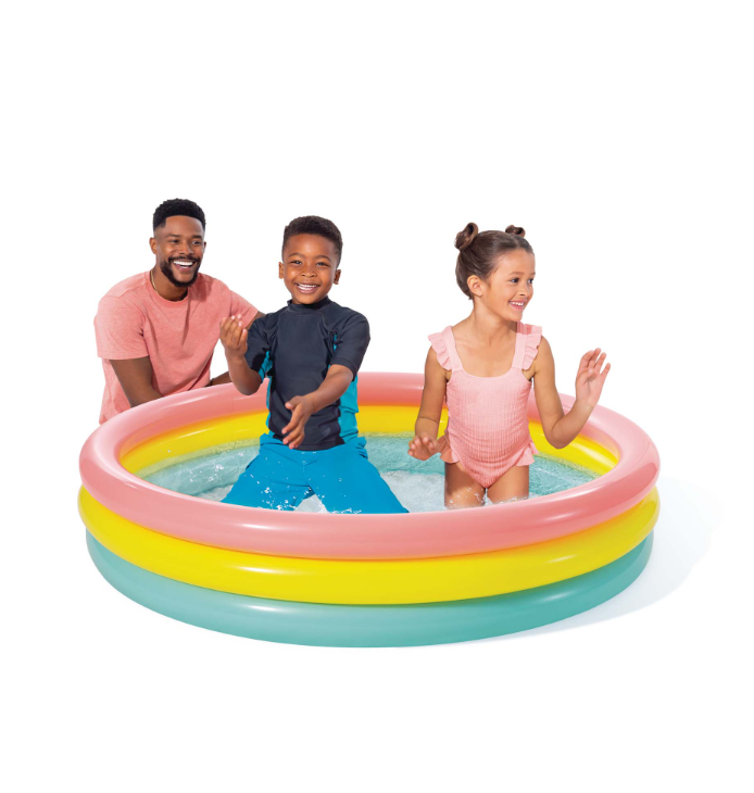 Piscine Gonflable Arc-en-Ciel – Intex Wet Set Collection