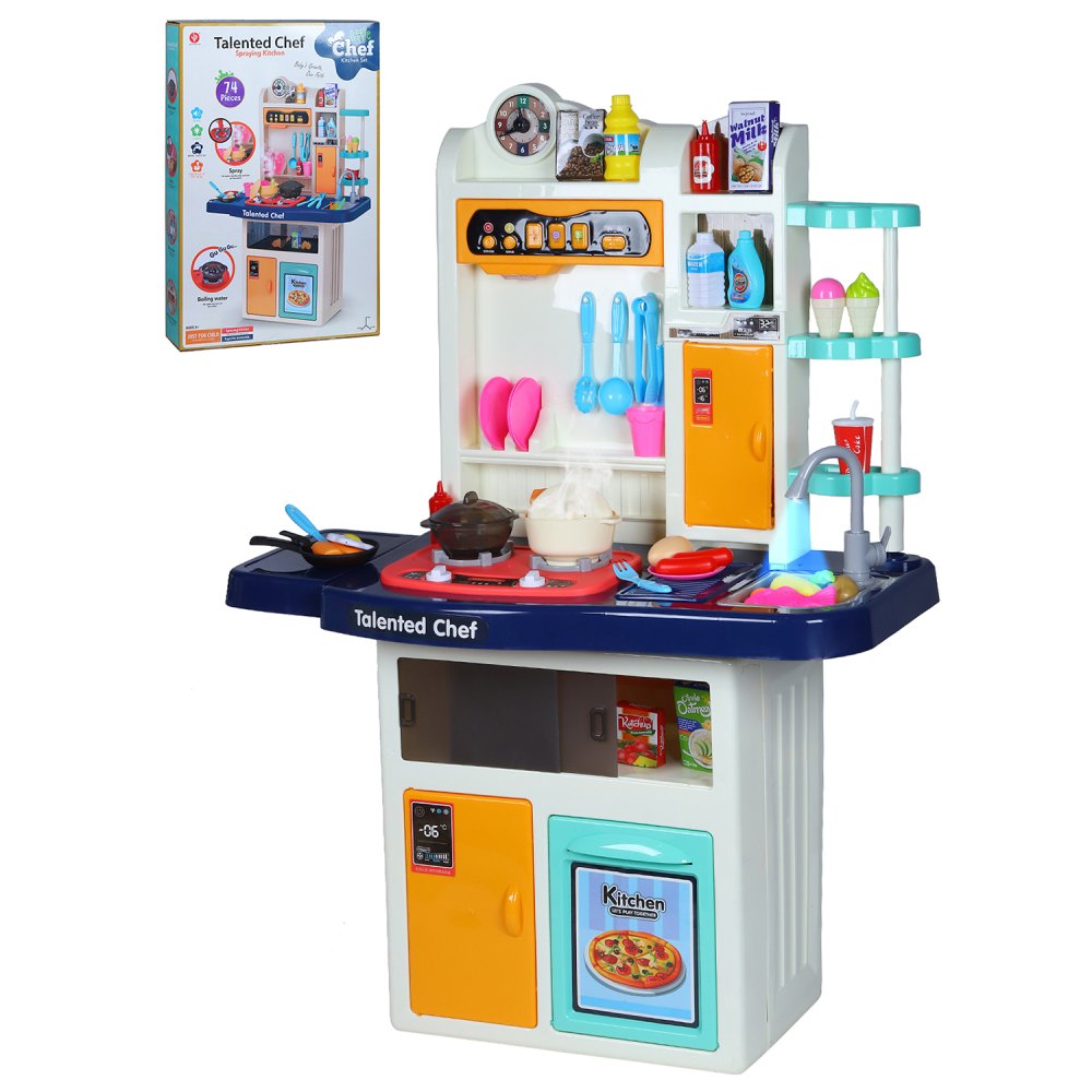 Cuisine Jouet Interactive avec Fonction Vapeur