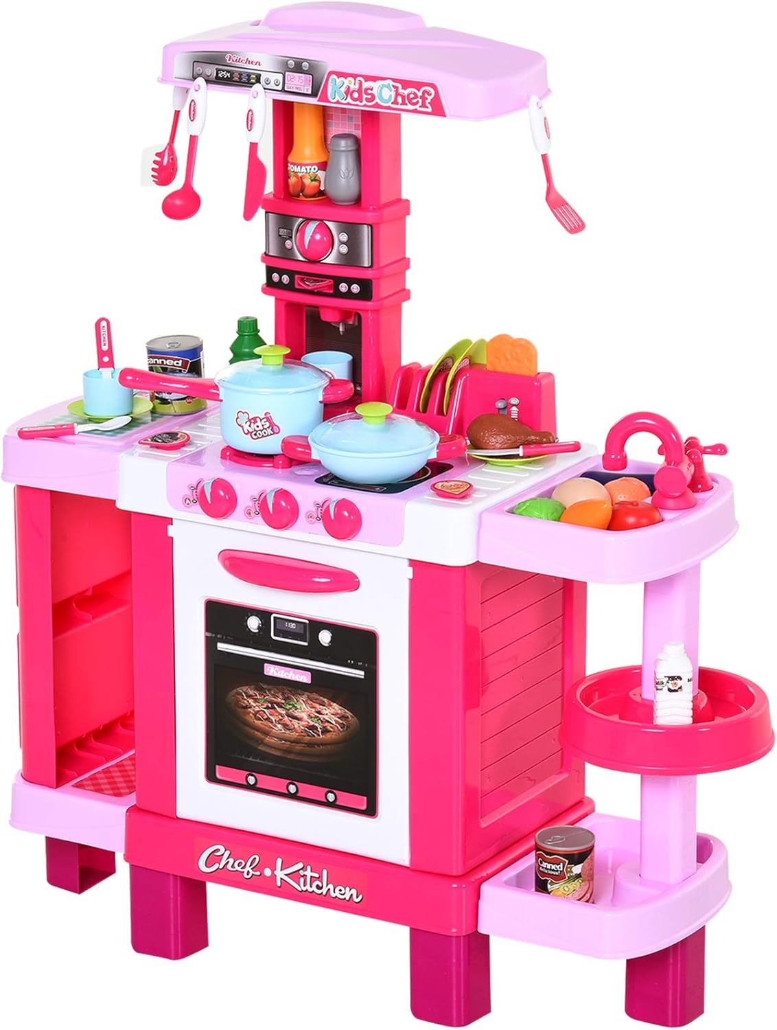Chef-Kitchen Pro" - Cuisine Jouet Interactive avec Lumières