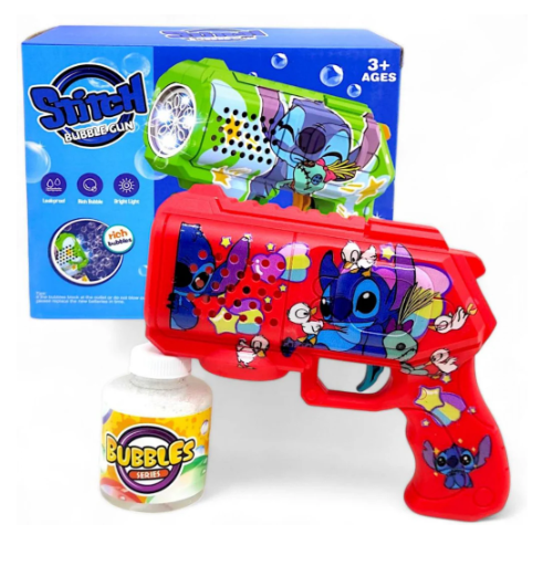 Pistolet à Bulles Lumineux "Light Bubble Gun"