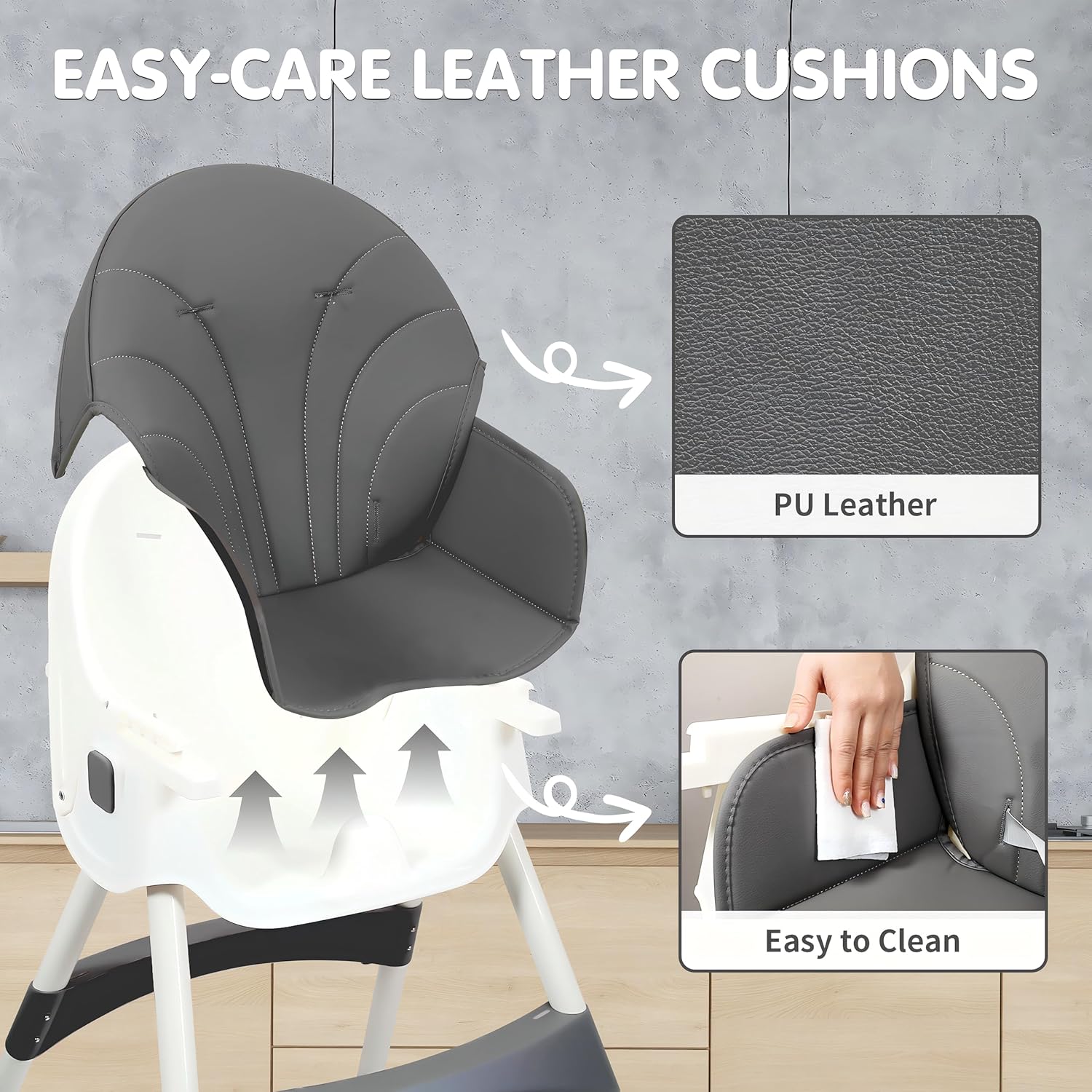 Chaise Haute Évolutive Premium - Sécurité &amp;amp; Confort