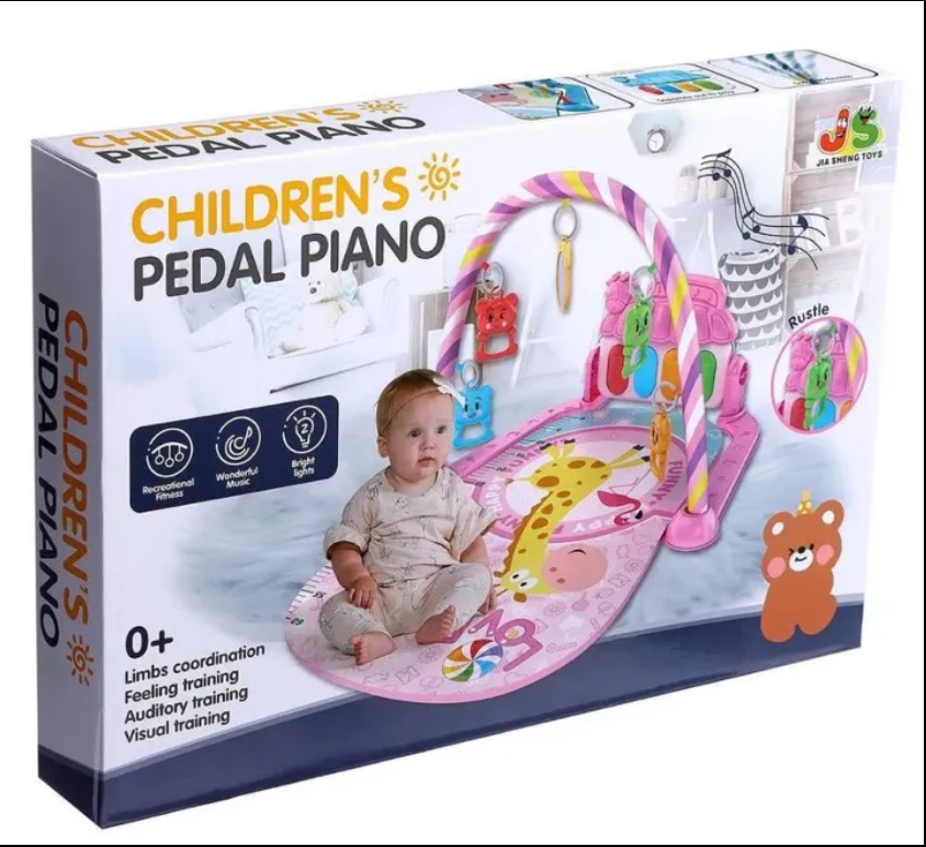 TAPIS D’EVEIL Piano à Pédales Éducatif pour Enfants