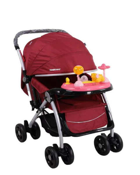 Poussette bébé valise réversible compact