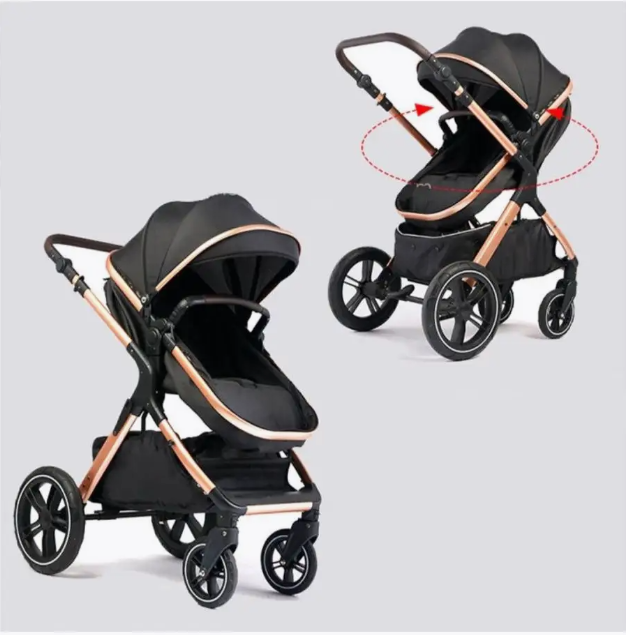 Poussette transformable - combinée - convertible - 2 en 1 - poids 0-22kg