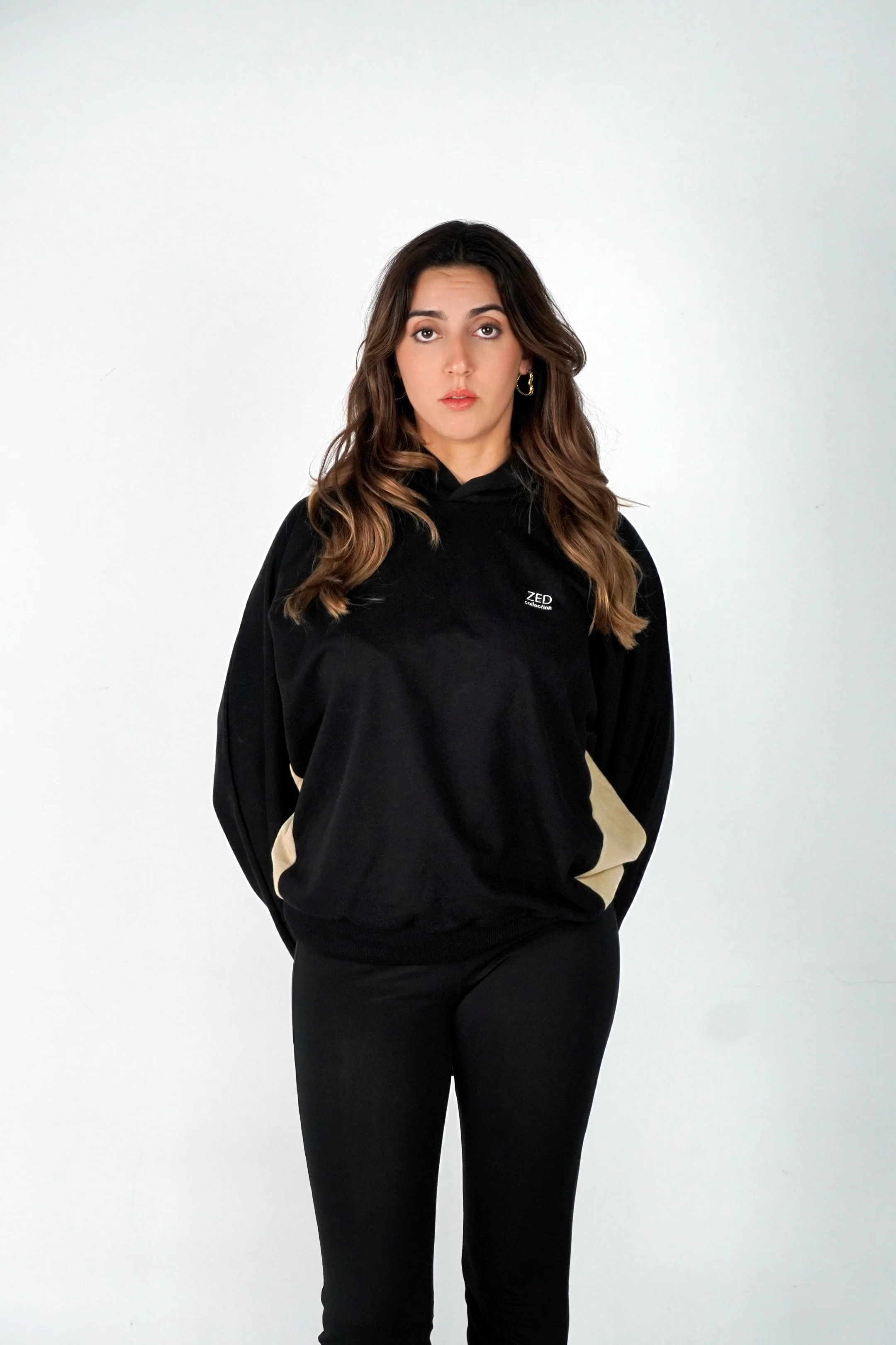 HOOD–01 — The Essential Dual-Tone Hoodie