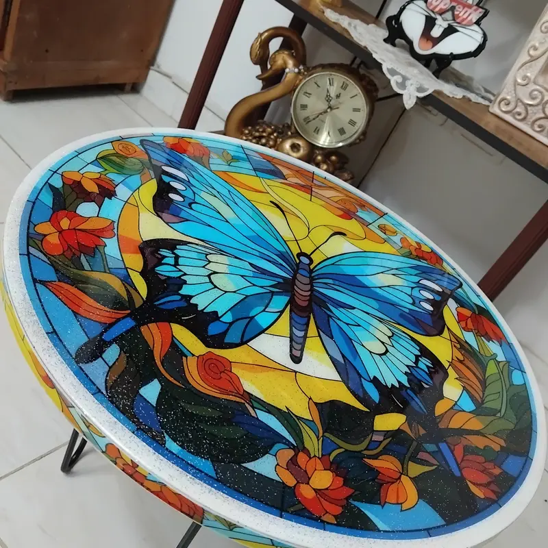 Table de coin Papillon