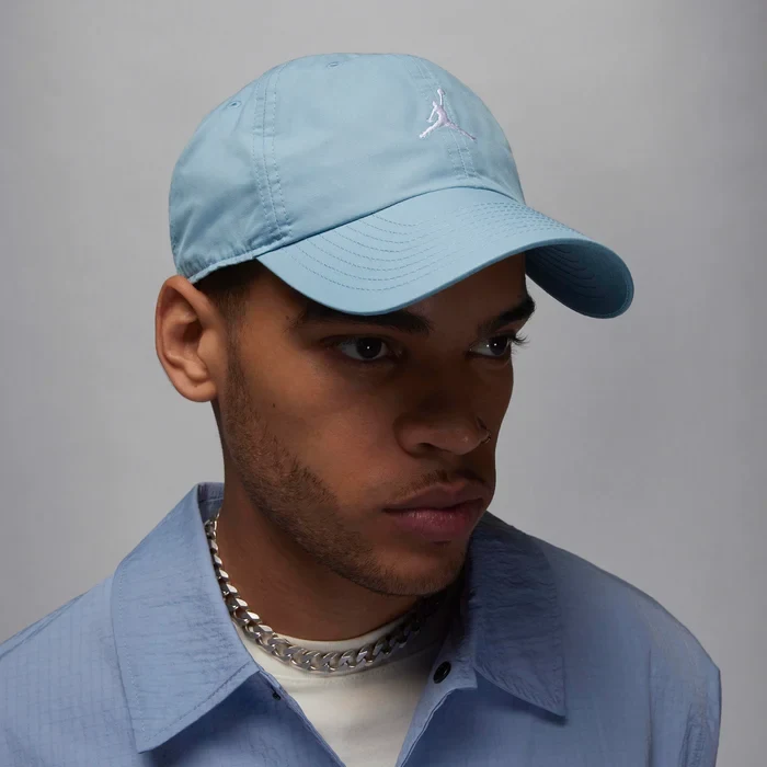 Jordan Club Cap Adjustable Unstructured Hat "Blue Grey"