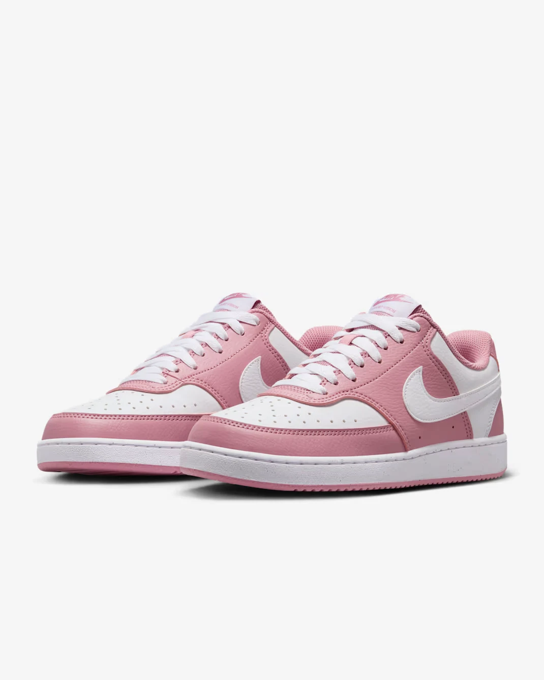 Nike Court Vision Low Next Nature "Elemental Pink/White"