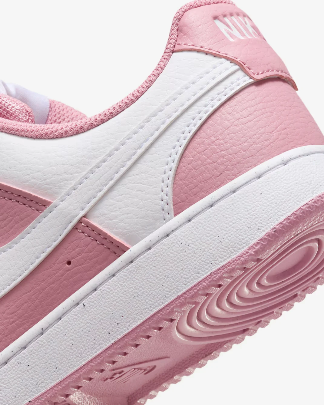 Nike Court Vision Low Next Nature "Elemental Pink/White"