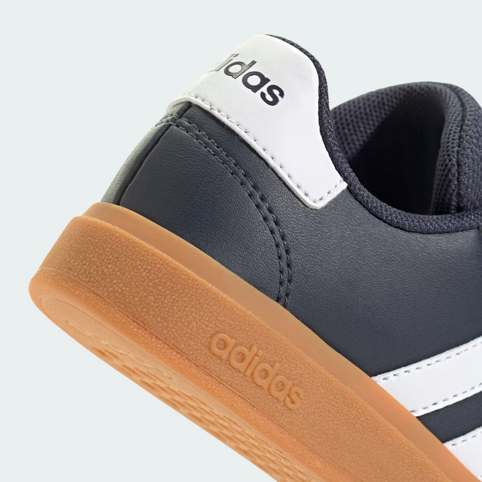 Grand Court Lifestyle Lace-Up Tennis Shoes "Shadow Navy"